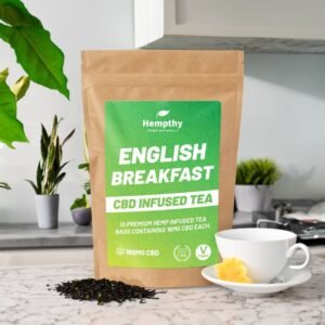 CBD Tea Lemon & Ginger Bags Hempthy