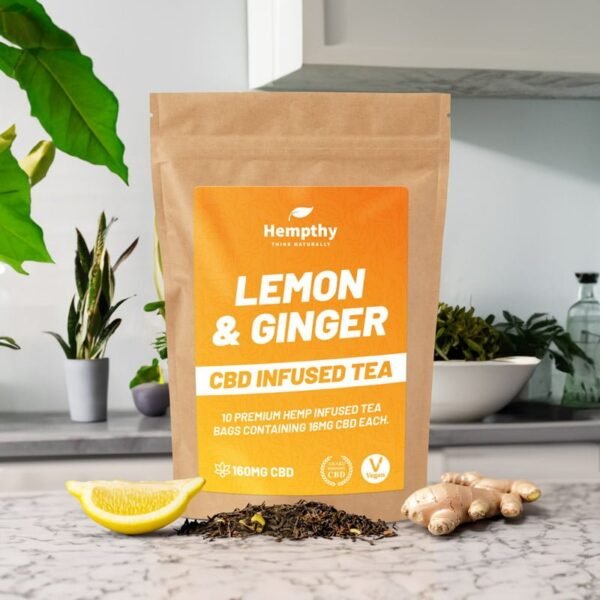 CBD Tea English Breakfast Bags Hempthy