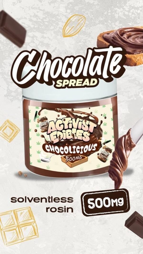 Chocolate Spread Solventless Rosin Syrup | 500mg